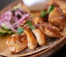 Шашлык из курицы 