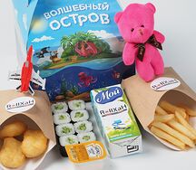 Детское комбо с игрушкой