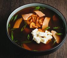 Мисо суп с Лососем