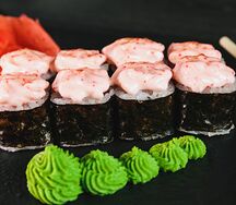 Запеченный классический с лососем