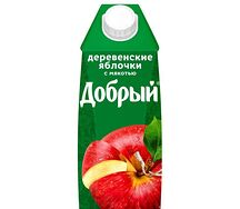 Сок Добрый Яблоко с мякотью 