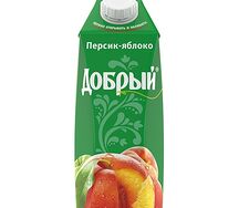 Сок Добрый Персик-Яблоко 