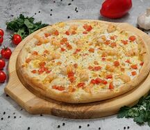 Пицца Сливочная креветка 
