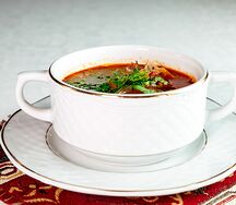 Суп с креветками