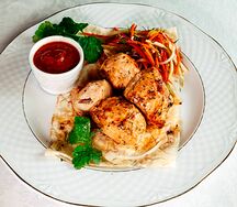 Шашлык из куриного филе