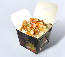 Вок с курицей и овощами
