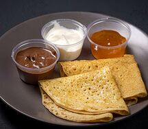 Блины с джемом