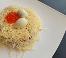 Салат Перепелиное гнездо
