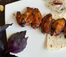 Шашлык из куриных крыльев