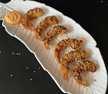 Креветки в кляре 