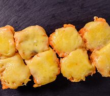 Запеченный лосось с сыром 