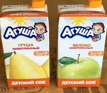 Детский сок Агуша