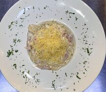 Паста Карбонара с беконом