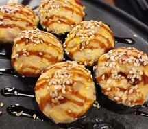 Запечённый ролл с тунцом