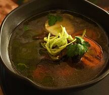 Мясной бульон с растомленной говядиной