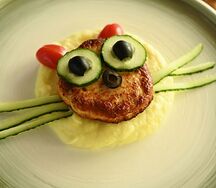 Куриная котлетка с картофельным пюре
