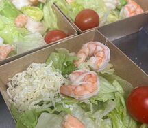 Цезарь с креветками