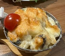 Жюльен с морепродуктами