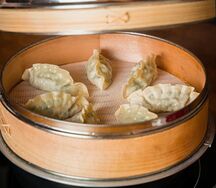 С креветкой и курицей