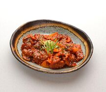 Мясо в кисло-сладком соусе