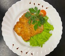 Куриный шницель в хрустящей панировке