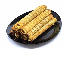 Пирожное Трубочки со сгущенкой