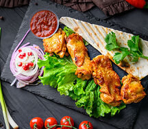 Шашлык из куриного бедра