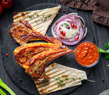 Шашлык из каре ягненка
