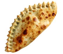 Кальцоне с ветчиной
