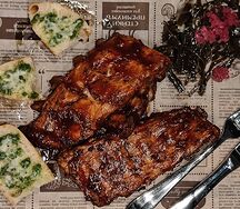 Рёбрышки барбекю свиные