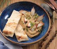 Паштет из куриной печени с осьминогом