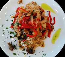 Паэлья с морепродуктами