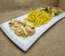 Курица с соусом Карри