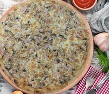 Курица и грибы