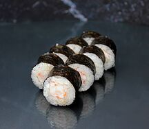 Маки с креветкой