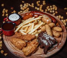 Брутальная пивная тарелка для крутых парней