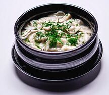 Чучвара с пельмешками 