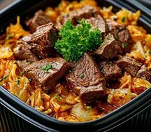 Тушеная капуста