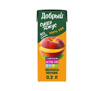 Добрый сок Яблоко-персик