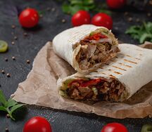 Шаурма со свининой