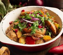 Жаркое с куриным филе