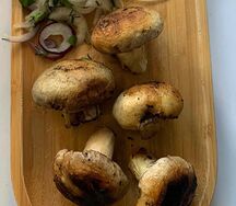 Шампиньоны на углях