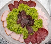 Мясная тарелка