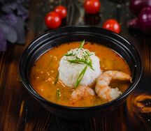 Суп Том ям с морепродуктами