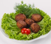 Шампиньоны гриль