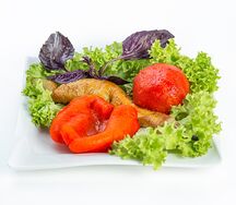 Овощи на мангале