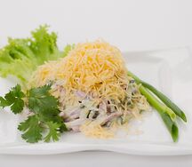 Салат Коктейль с ветчиной