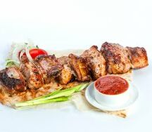 Шашлык из свиных ребрышек