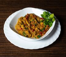 Аджапсандал на мангале