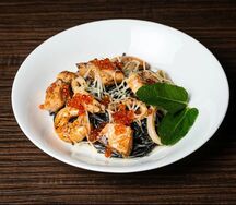Black Pasta с морепродуктами
